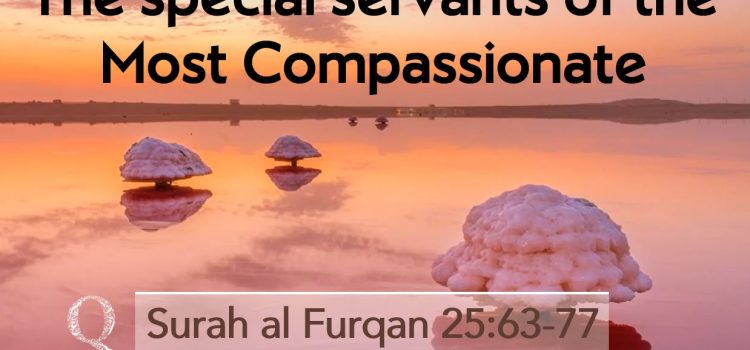 Ibadur Rahman – the special servants of the Most Compassionate